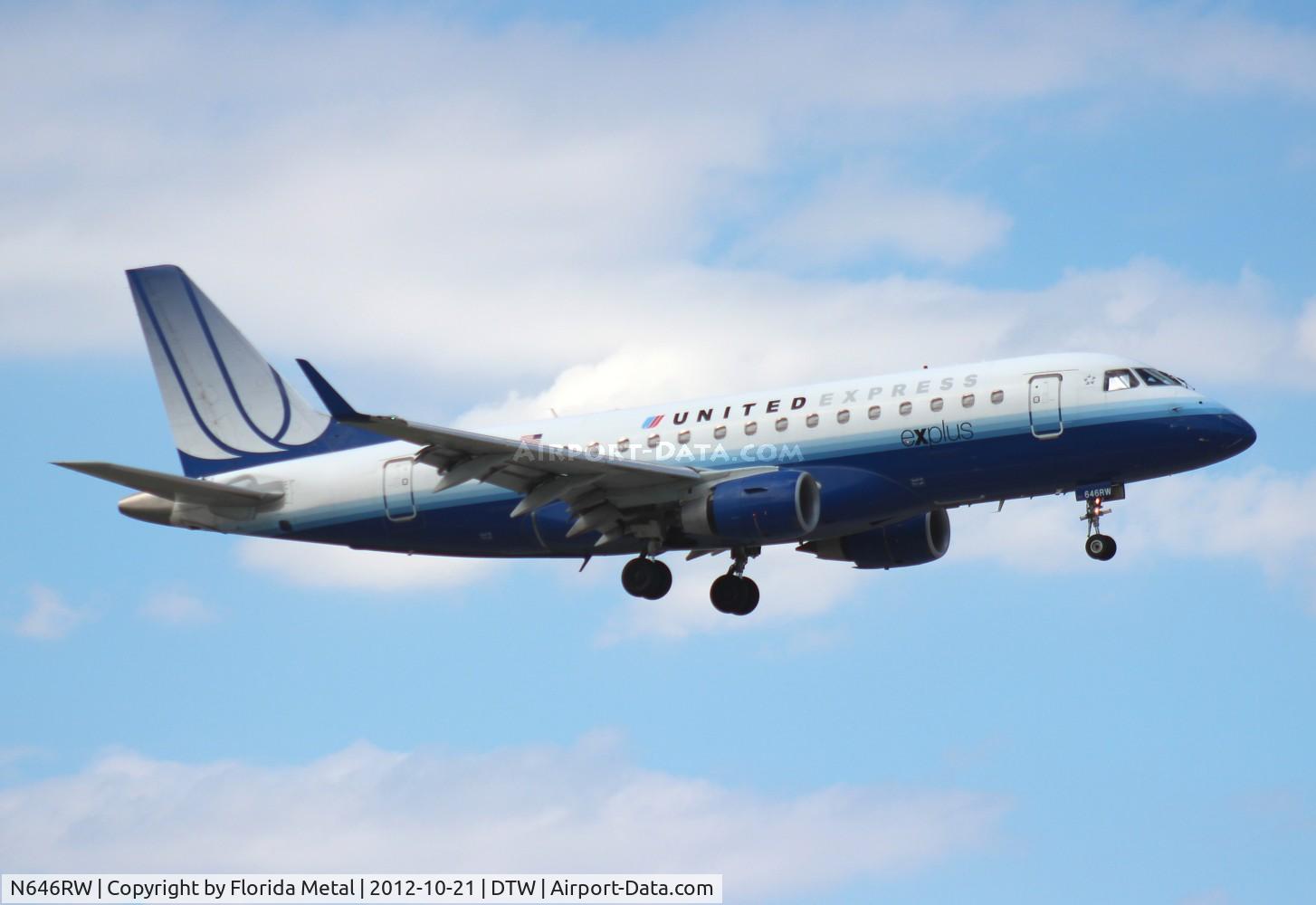 N646RW, 2005 Embraer 170SE (ERJ-170-100SE) C/N 17000066, United Embraer 170