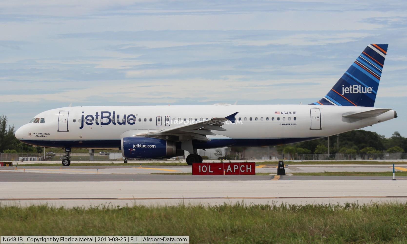 N648JB, 2006 Airbus A320-232 C/N 2970, Jet Blue A320