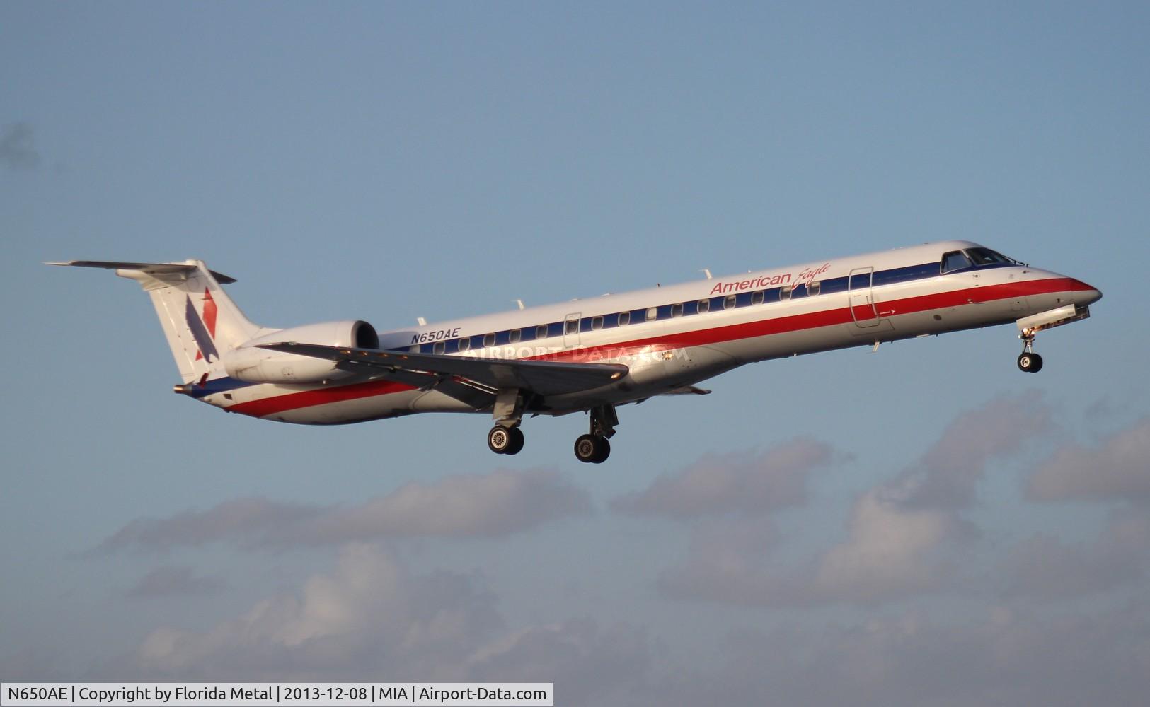 N650AE, 2001 Embraer ERJ-145LR (EMB-145LR) C/N 145417, Eagle E145