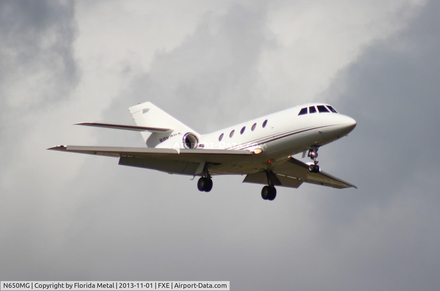 N650MG, 1978 Dassault Falcon (Mystere) 20 C/N 387, Falcon 20
