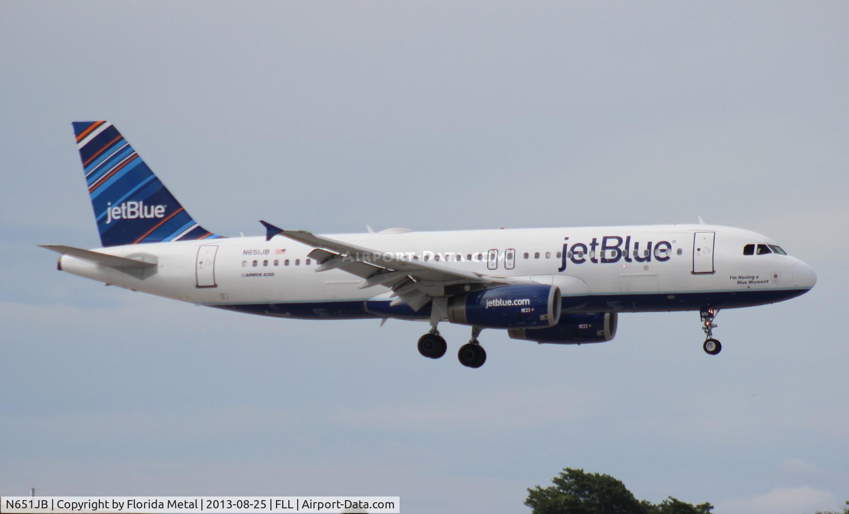 N651JB, 2007 Airbus A320-232 C/N 2992, Jet Blue A320