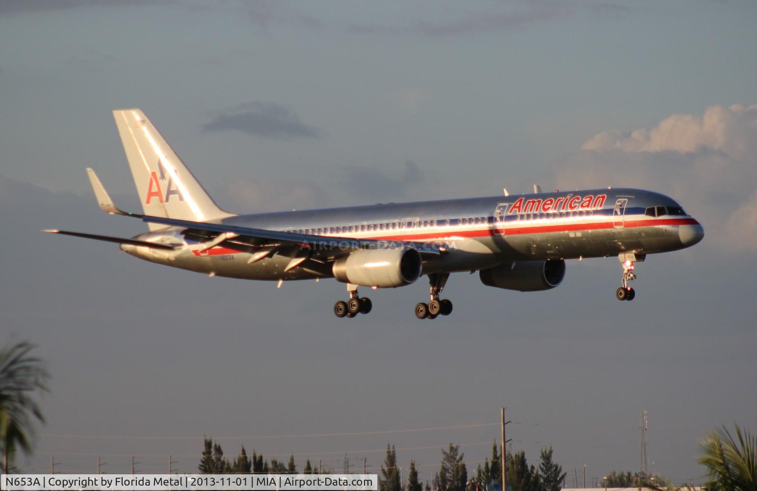 N653A, 1991 Boeing 757-223 C/N 24611, American 757-200