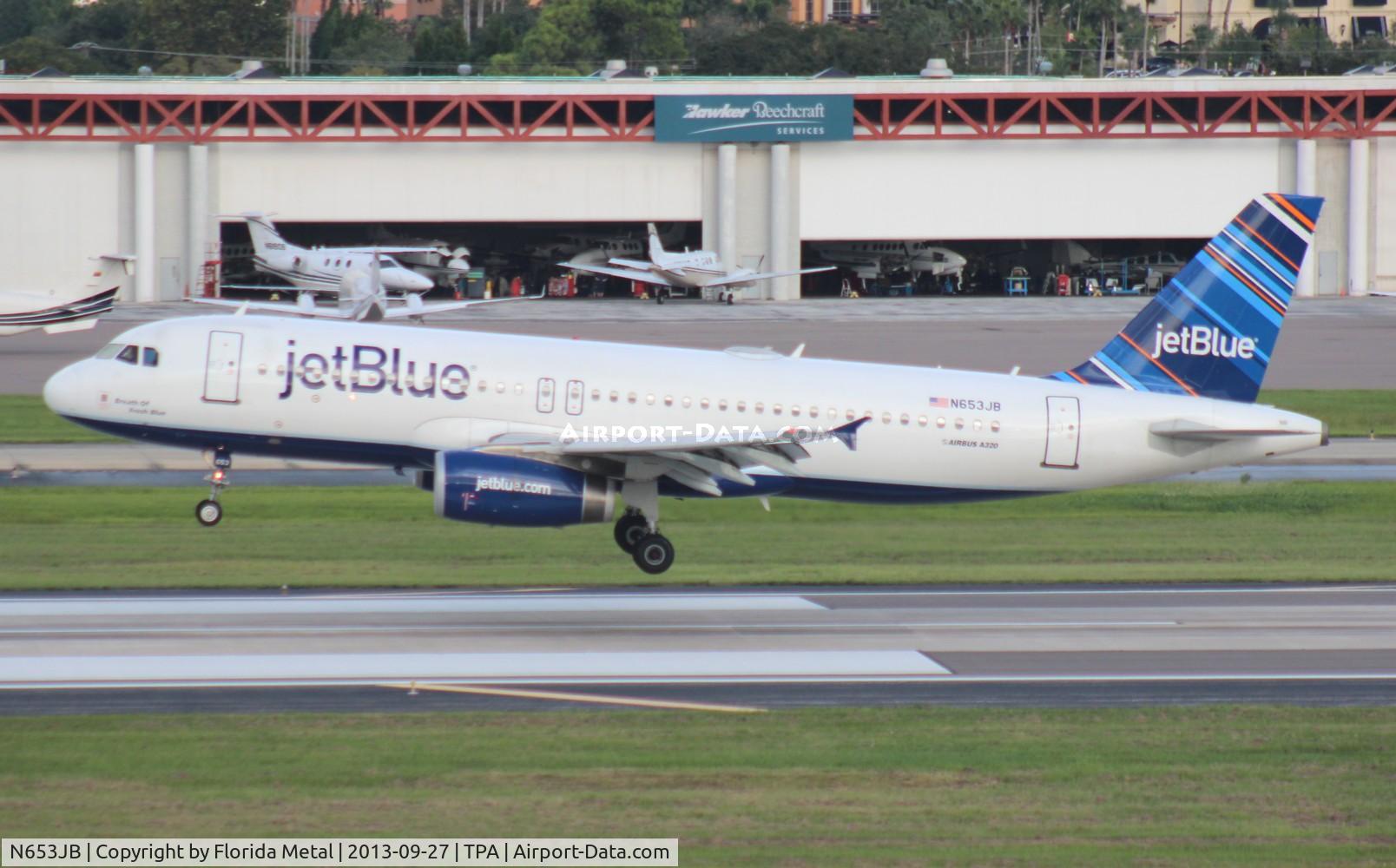 N653JB, 2007 Airbus A320-232 C/N 3039, Jet Blue A320