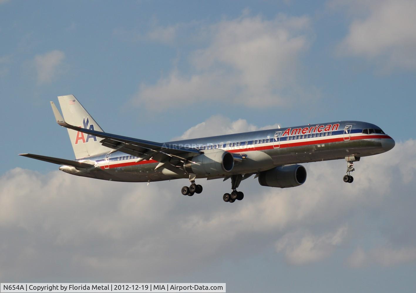 N654A, 1991 Boeing 757-223 C/N 24612, American 757-200
