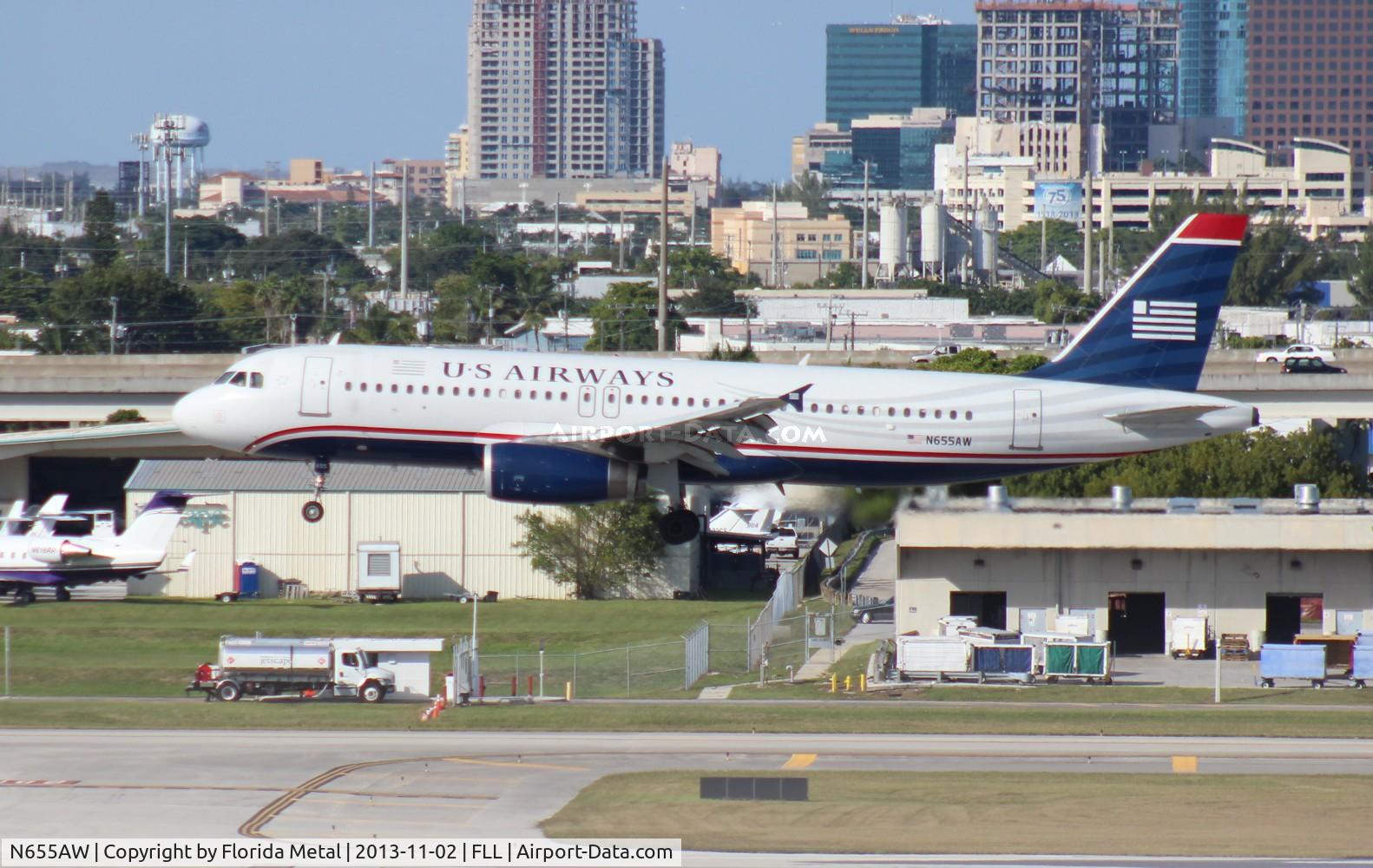 N655AW, 1999 Airbus A320-232 C/N 1075, US Airways A320