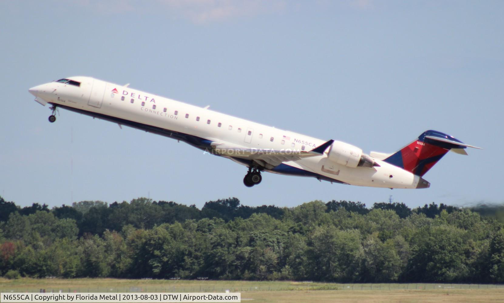 N655CA, 2004 Bombardier CRJ-700 (CL-600-2C10) Regional Jet C/N 10134, Comair CRJ-700