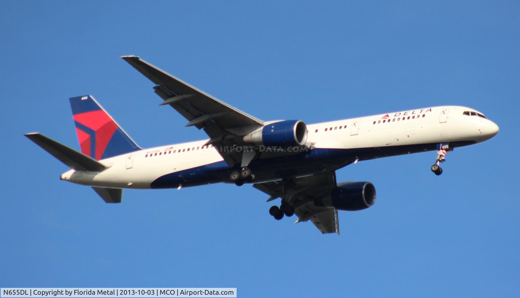N655DL, 1990 Boeing 757-232 C/N 24395, Delta 757-200