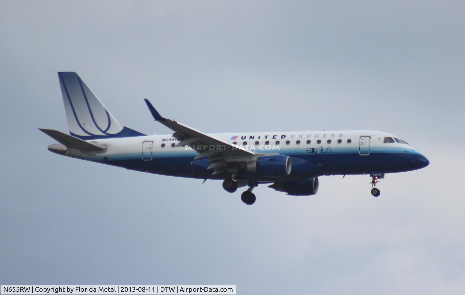 N655RW, 2005 Embraer 170SE (ERJ-170-100SE) C/N 17000105, United E170