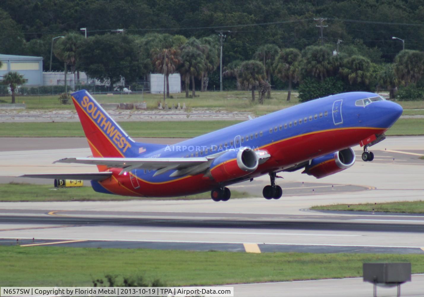 N657SW, 1985 Boeing 737-3L9 C/N 23331, Southwest 737-300