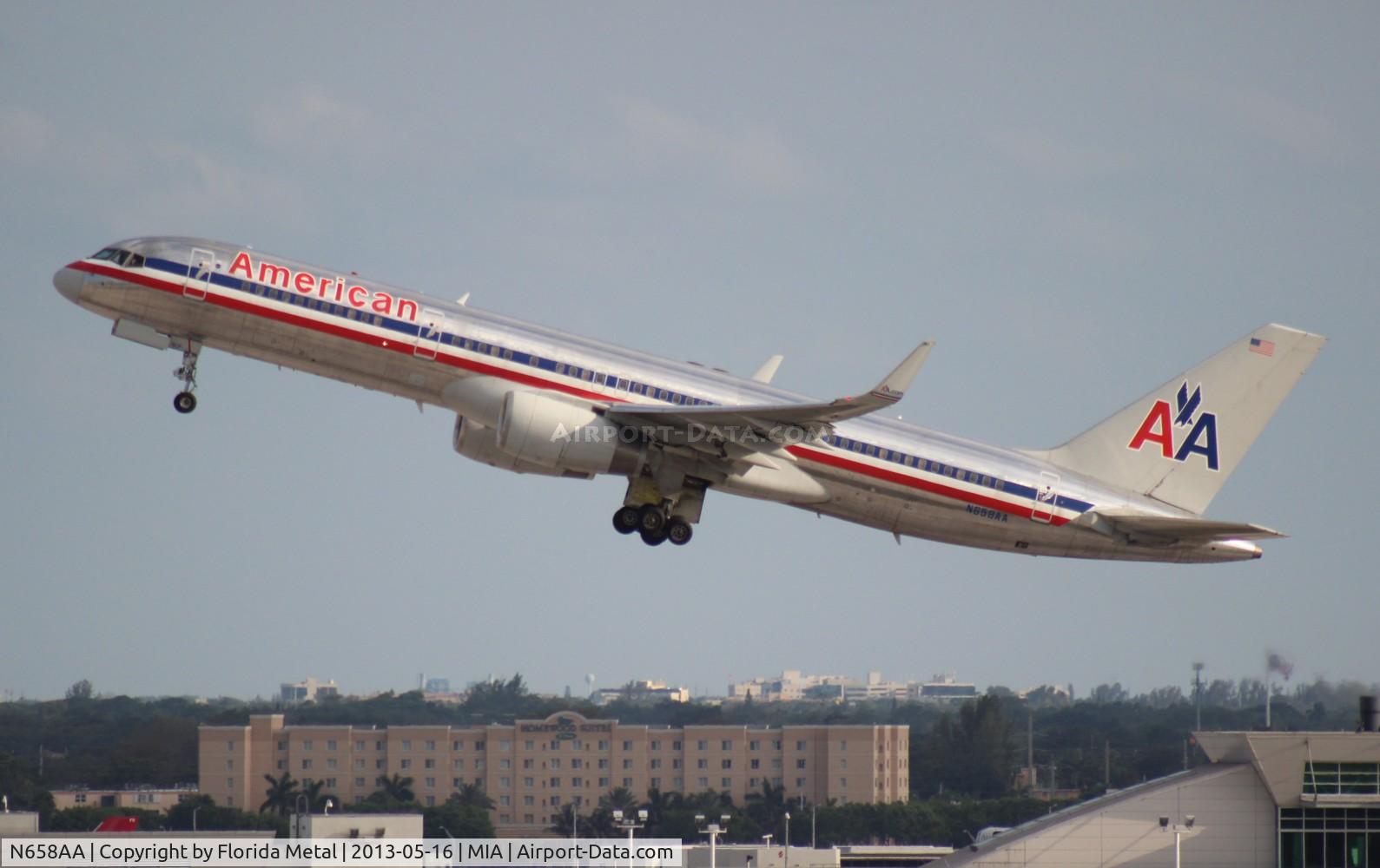 N658AA, 1991 Boeing 757-223 C/N 24616, American 757-200