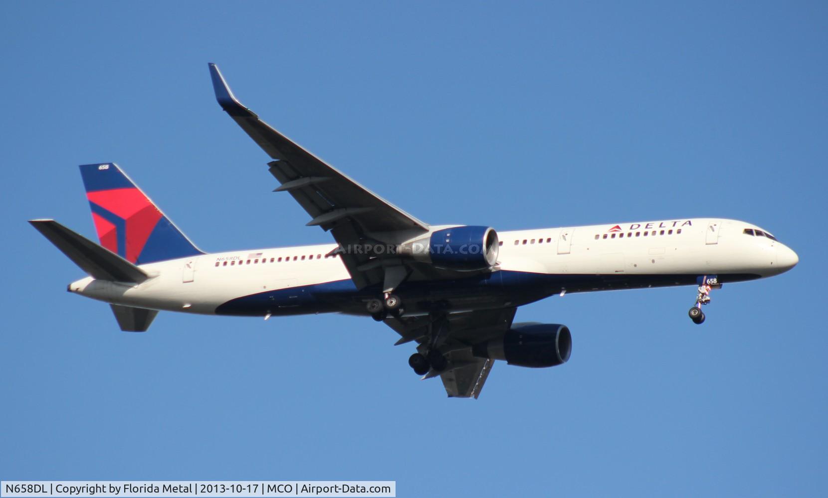 N658DL, 1990 Boeing 757-232 C/N 24420, Delta 757-200