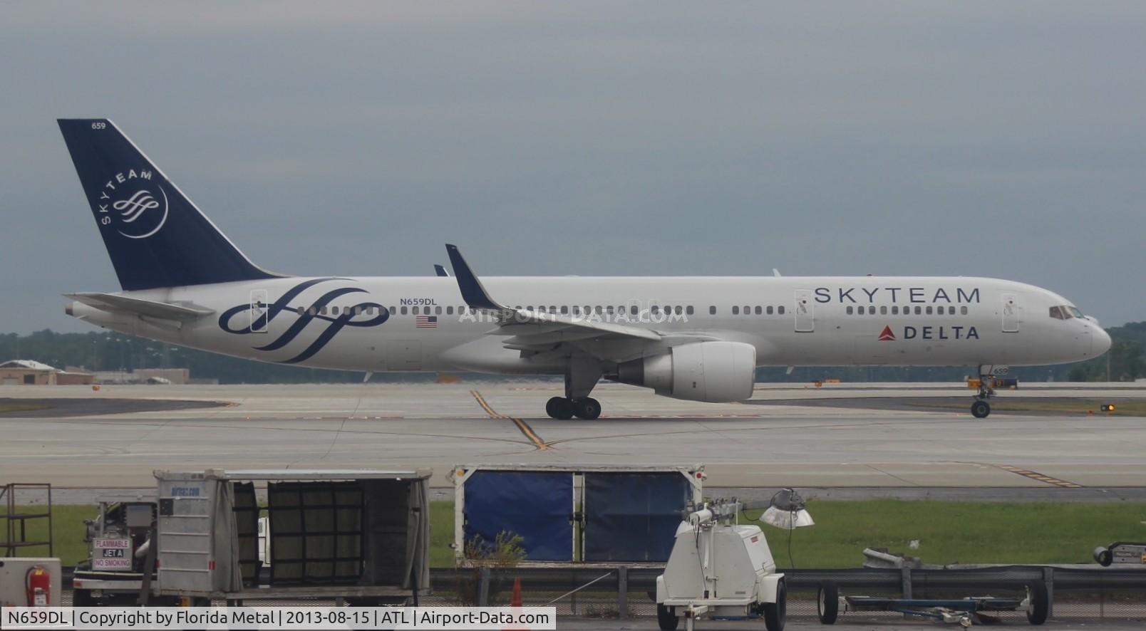 N659DL, 1990 Boeing 757-232 C/N 24421, Delta Skyteam 757-200