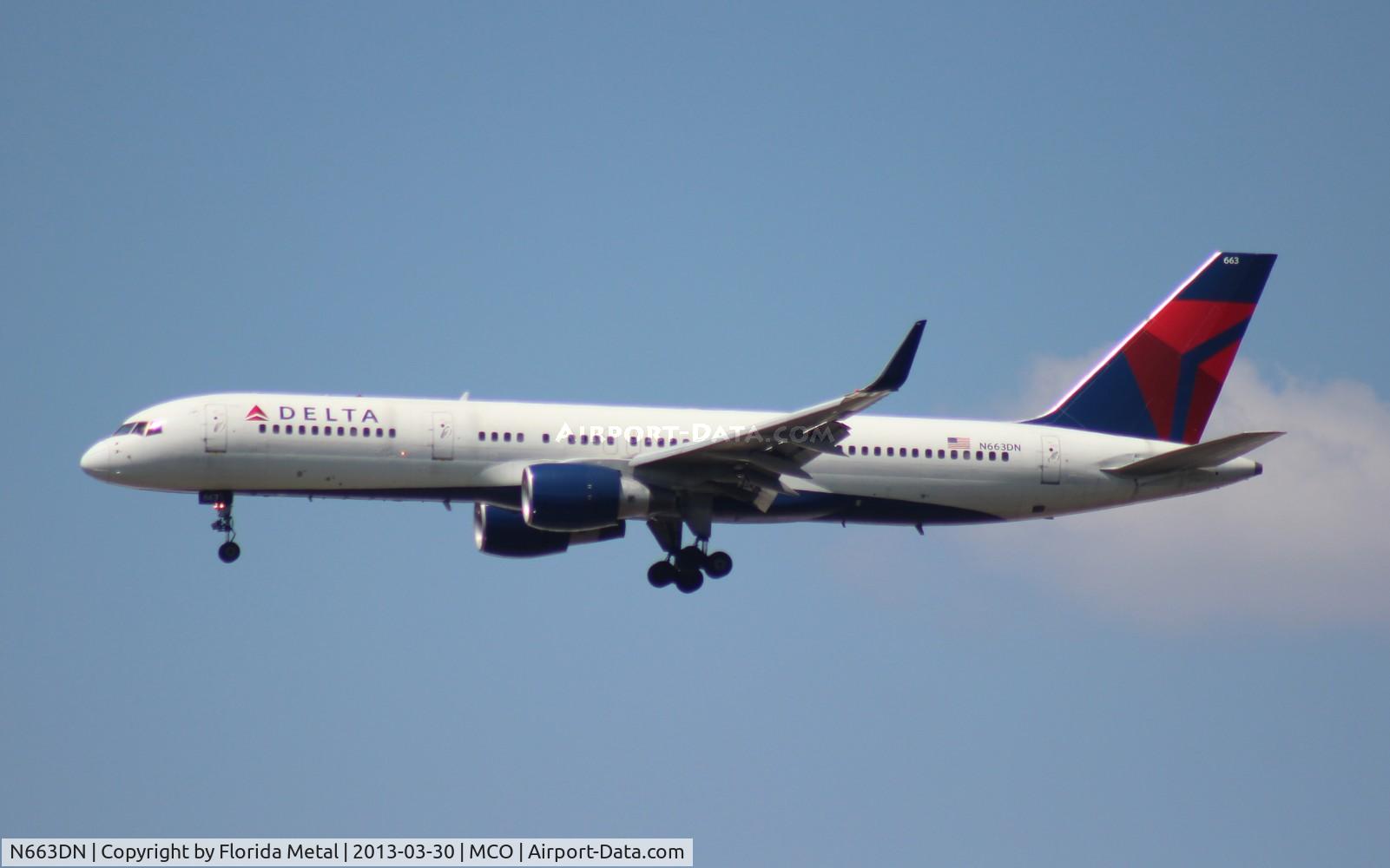 N663DN, 1991 Boeing 757-232 C/N 24992, Delta 757-200