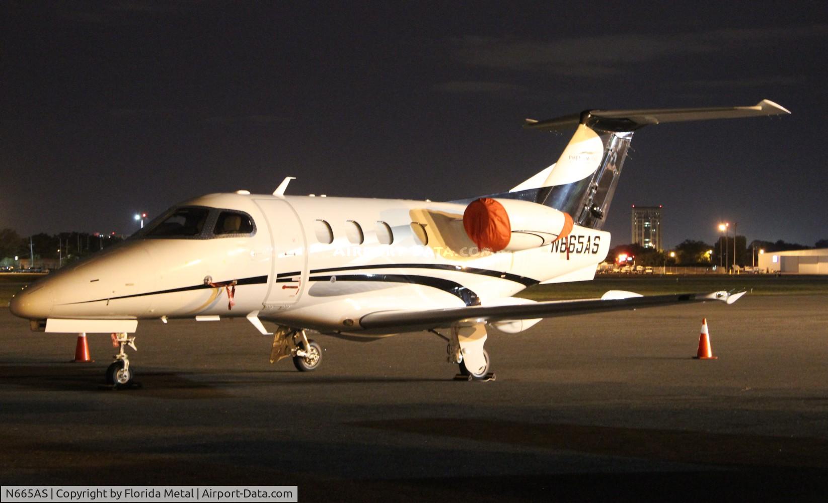 N665AS, 2009 Embraer EMB-500 Phenom 100 C/N 50000018, Phenom 100