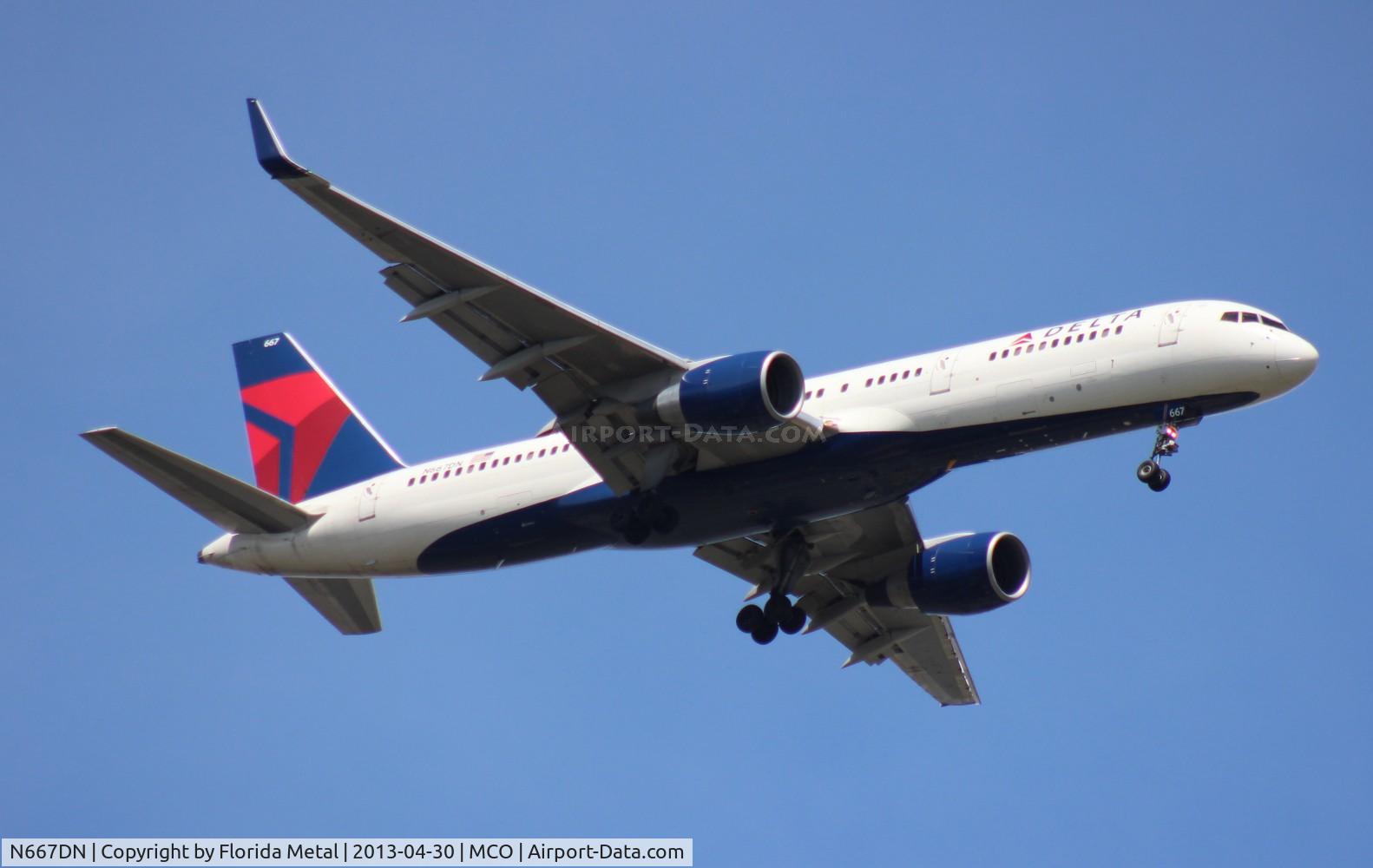 N667DN, 1991 Boeing 757-232 C/N 25035, Delta 757-200