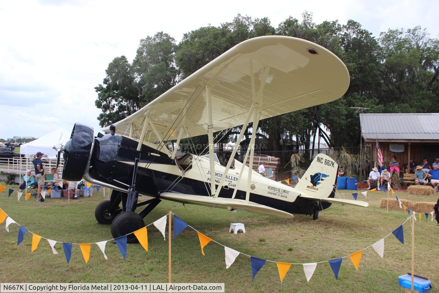 N667K, Stearman 4-E Junior Speedmail C/N 4007, Stearman 4E