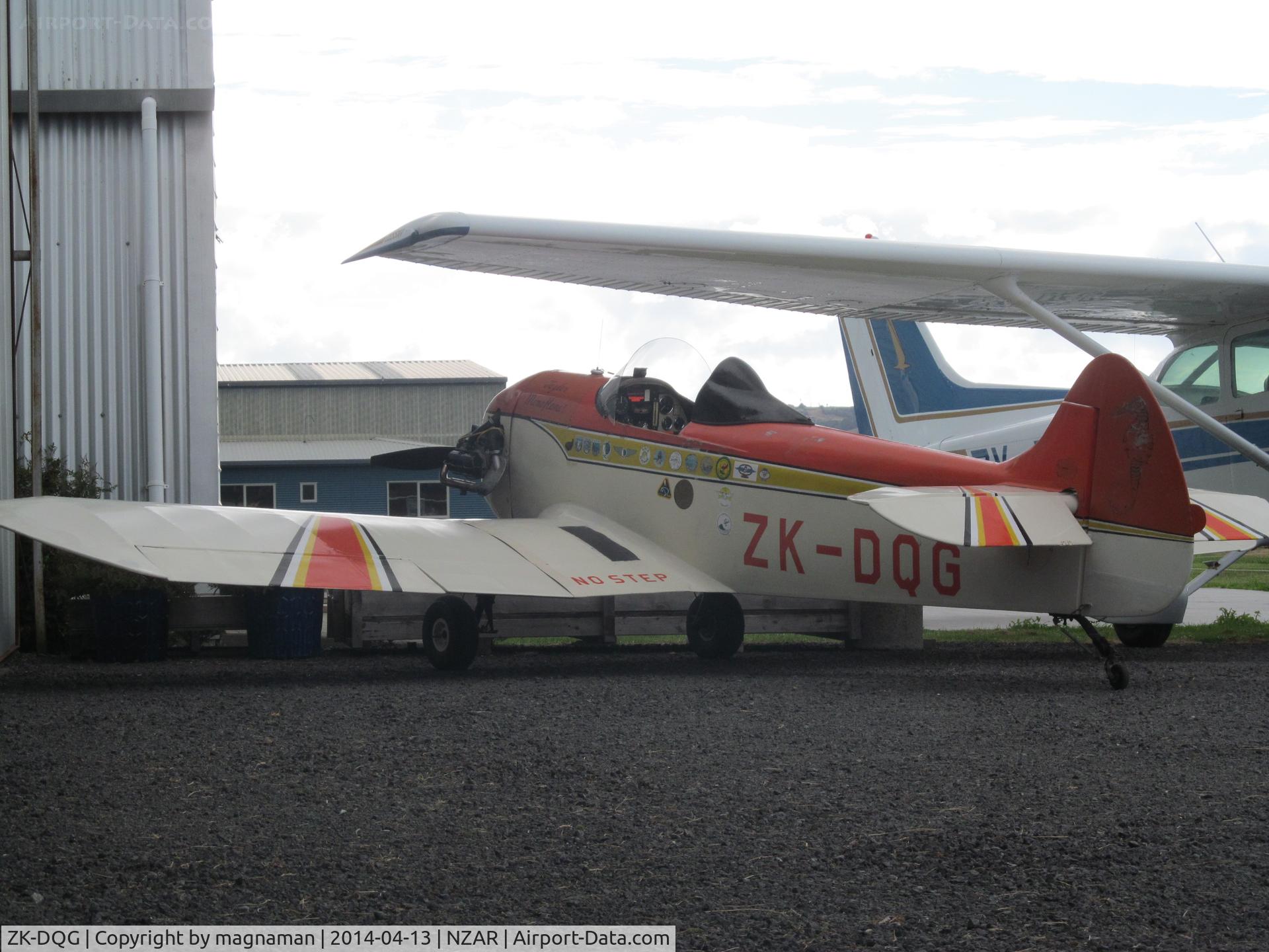 ZK-DQG, Taylor JT-1 Monoplane U/L C/N AACA/150, Lovely old plane out of hangar at Ardmore today