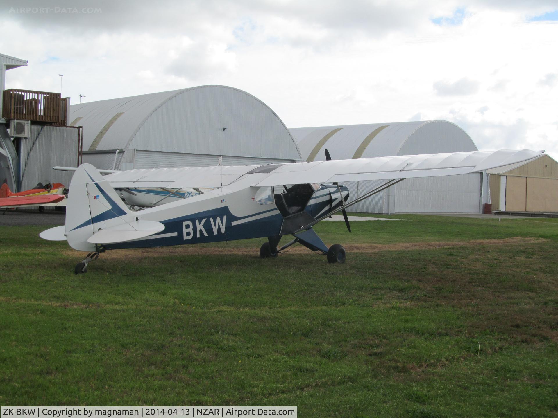 ZK-BKW, 1957 Piper PA-18 C/N 18-4673, Over 50 and still going strong - like me!