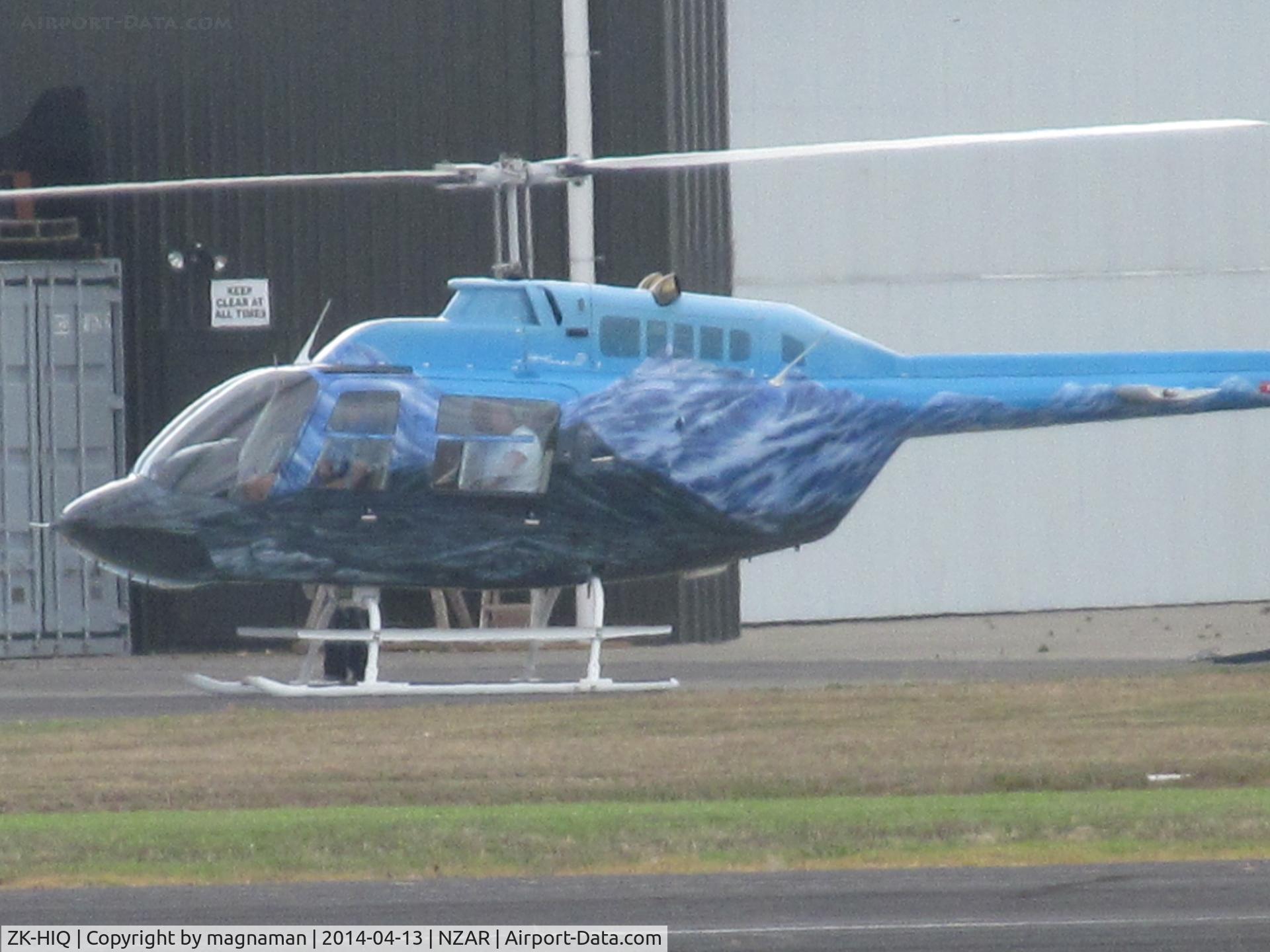 ZK-HIQ, 1981 Bell 206B C/N 3534, Ditto