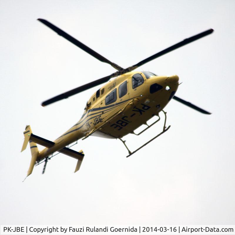 PK-JBE, Bell 429 GlobalRanger C/N 57040, Rare traffic at Husein Sastranegara International Airport Bandung