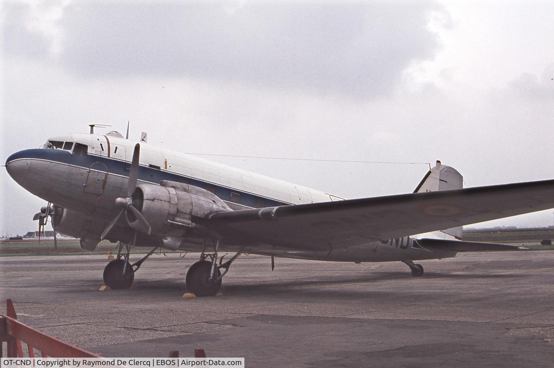 OT-CND, 1943 Douglas C-47B Skytrain C/N 14311/25756, Airshow Ostend ,Summer 1976.