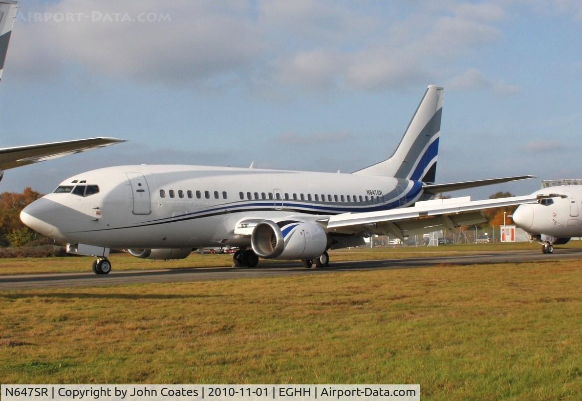 N647SR, 1992 Boeing 737-505 C/N 24648, At European Avn.
