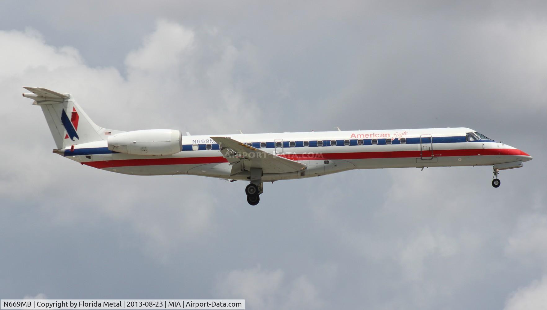 N669MB, 2004 Embraer ERJ-145LR (EMB-145LR) C/N 145788, Eagle E145