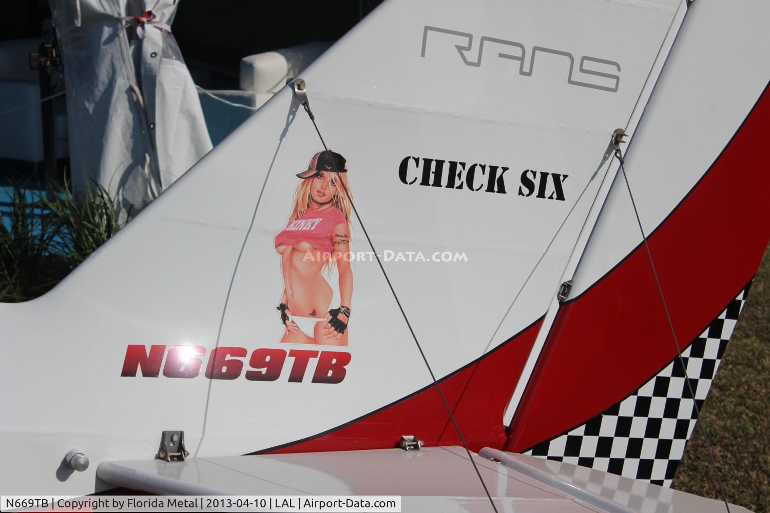 N669TB, 2012 Rans S-6S Coyote II C/N 01011405, Rans S-6S