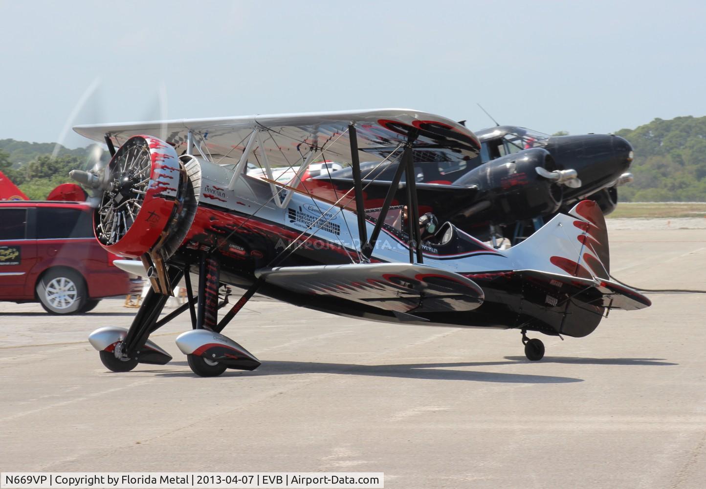 N669VP, 2012 Franklin Demon 1 C/N 001, Waco UPF-7 