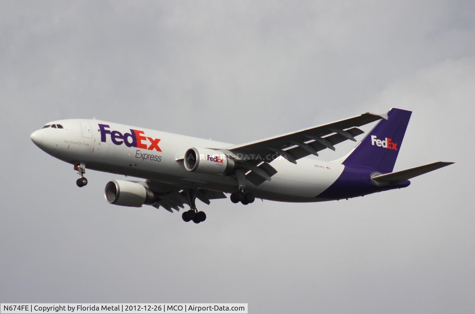 N674FE, 1997 Airbus A300F4-605R C/N 781, Fed Ex A300
