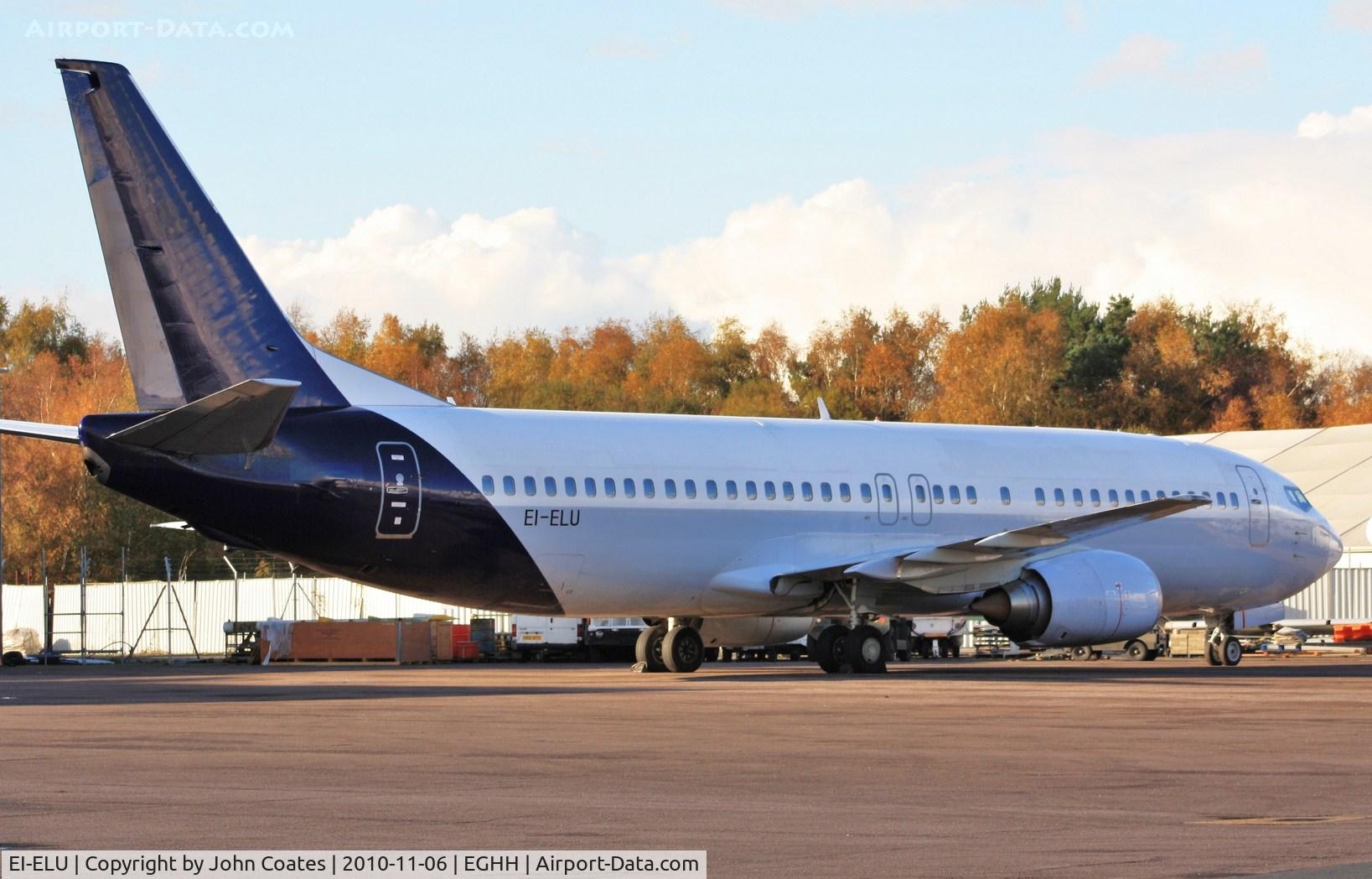 EI-ELU, 1989 Boeing 737-4Y0 C/N 24134, At European Avn.