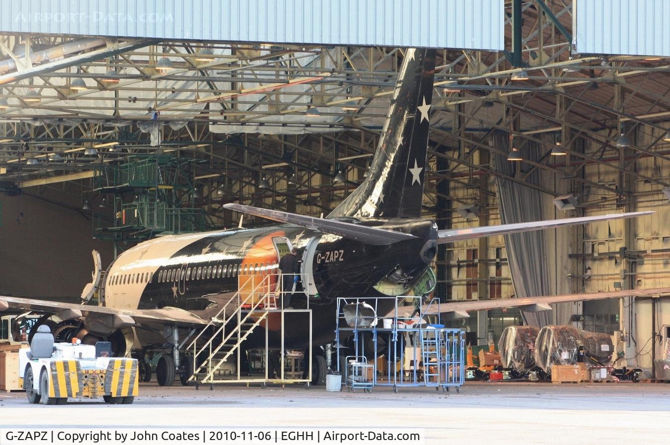 G-ZAPZ, 1991 Boeing 737-33A(QC) C/N 25401, At European Avn.