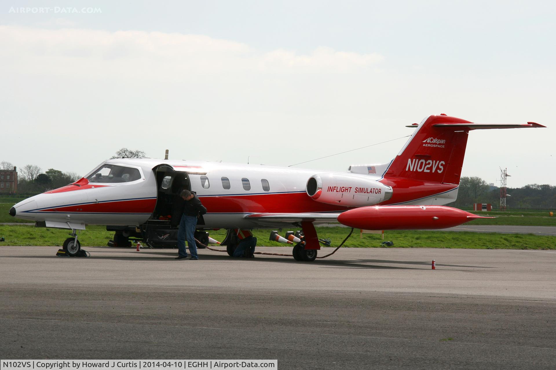 N102VS, 1974 Gates LearJet 25B C/N 180, Here for a week, doing training.