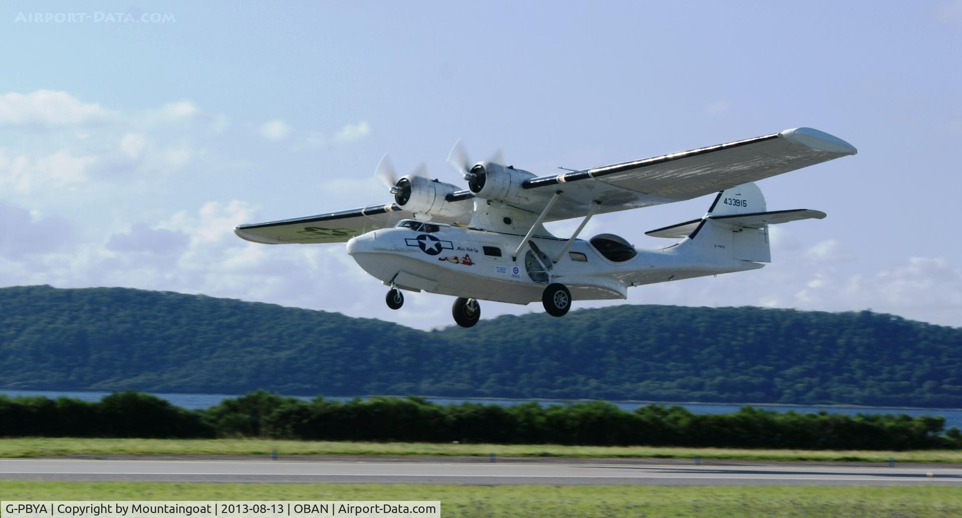 G-PBYA, 1944 Consolidated (Canadian Vickers) PBV-1A Canso A C/N CV-283, Landing