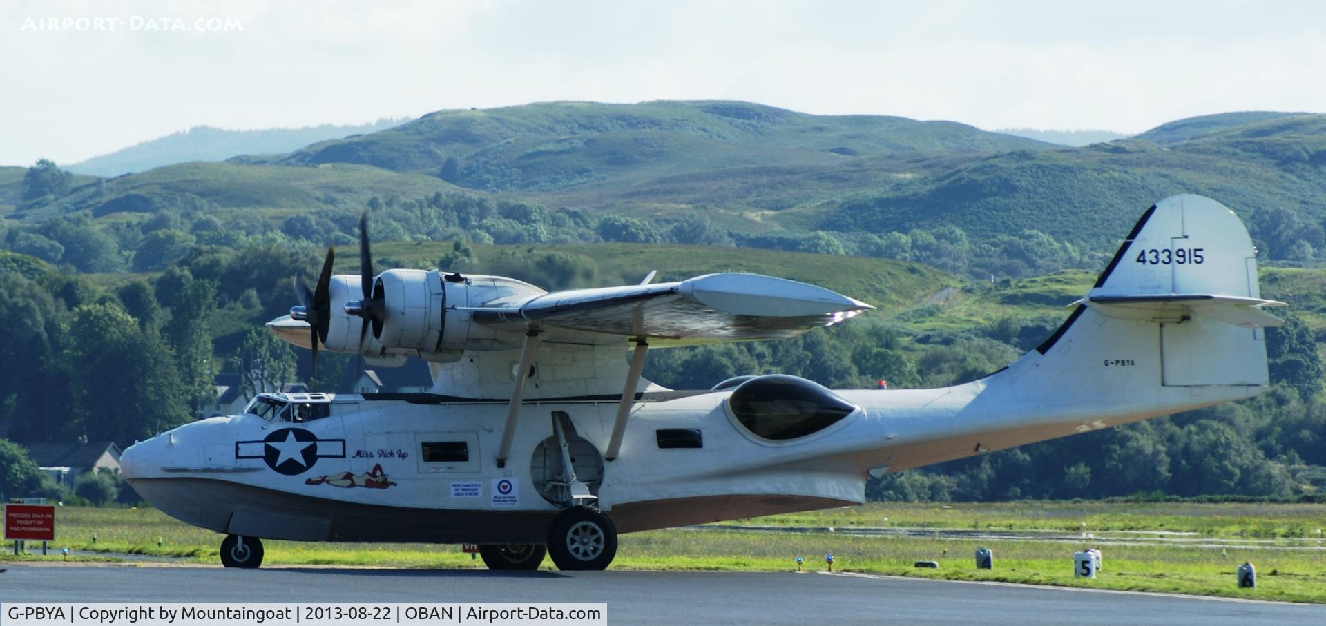 G-PBYA, 1944 Consolidated (Canadian Vickers) PBV-1A Canso A C/N CV-283, Landed