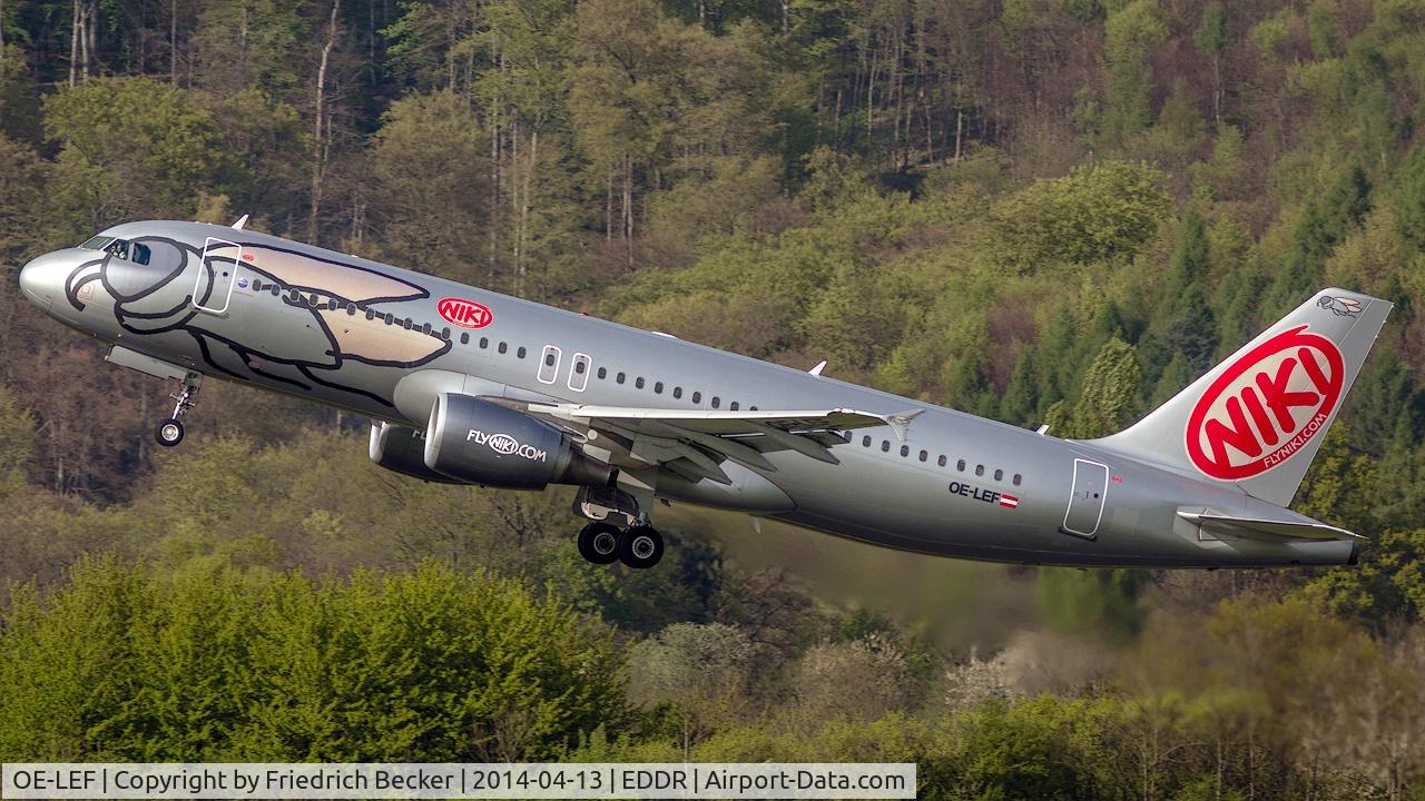 OE-LEF, 2010 Airbus A320-214 C/N 4368, departure to Tegel via RW27