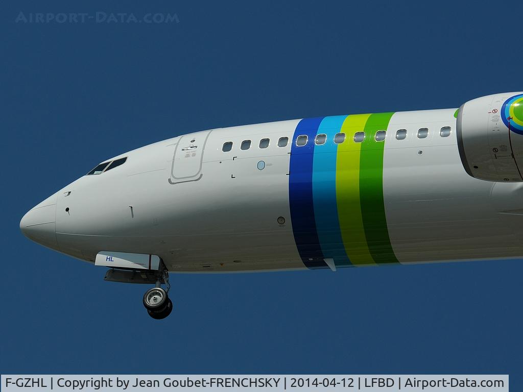 F-GZHL, 2014 Boeing 737-8K2 C/N 37791, new TRANSAVIA landing 23