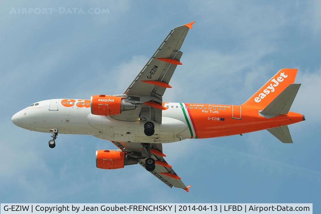 G-EZIW, 2005 Airbus A319-111 C/N 2578, 