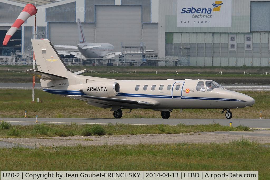 U20-2, 1982 Cessna 550 Citation Bravo C/N 550-0446, 