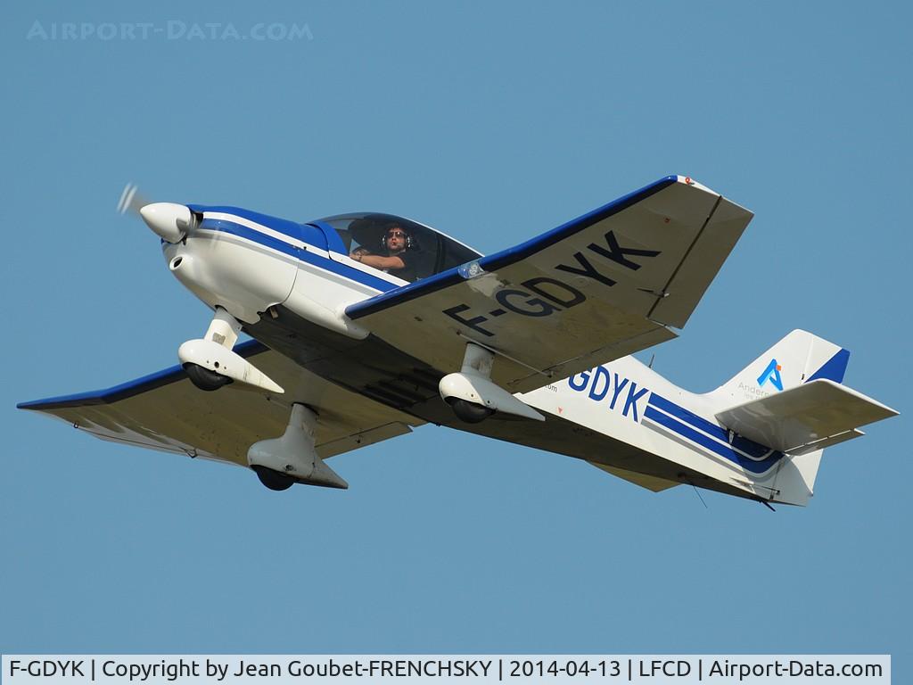F-GDYK, Robin DR-400-120 Dauphin 2+2 C/N 1661, Aéroclub d'Andernos