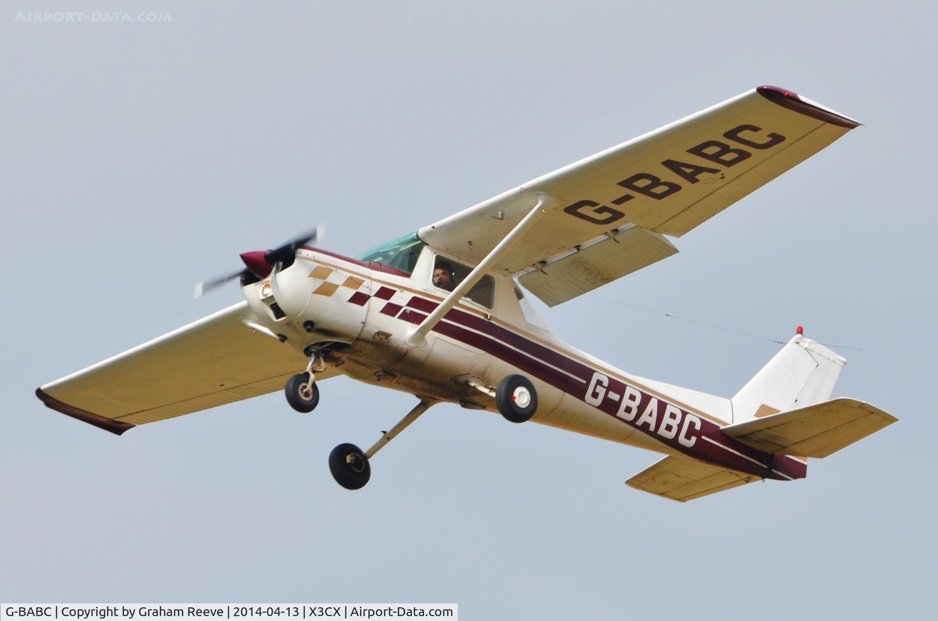 G-BABC, 1972 Reims F150L C/N 0831, Just taken off.