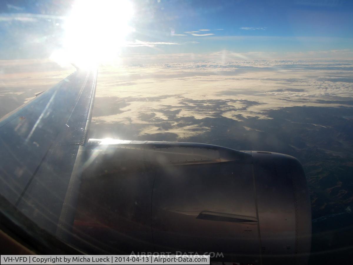 VH-VFD, 2011 Airbus A320-232 C/N 4922, AKL-WLG