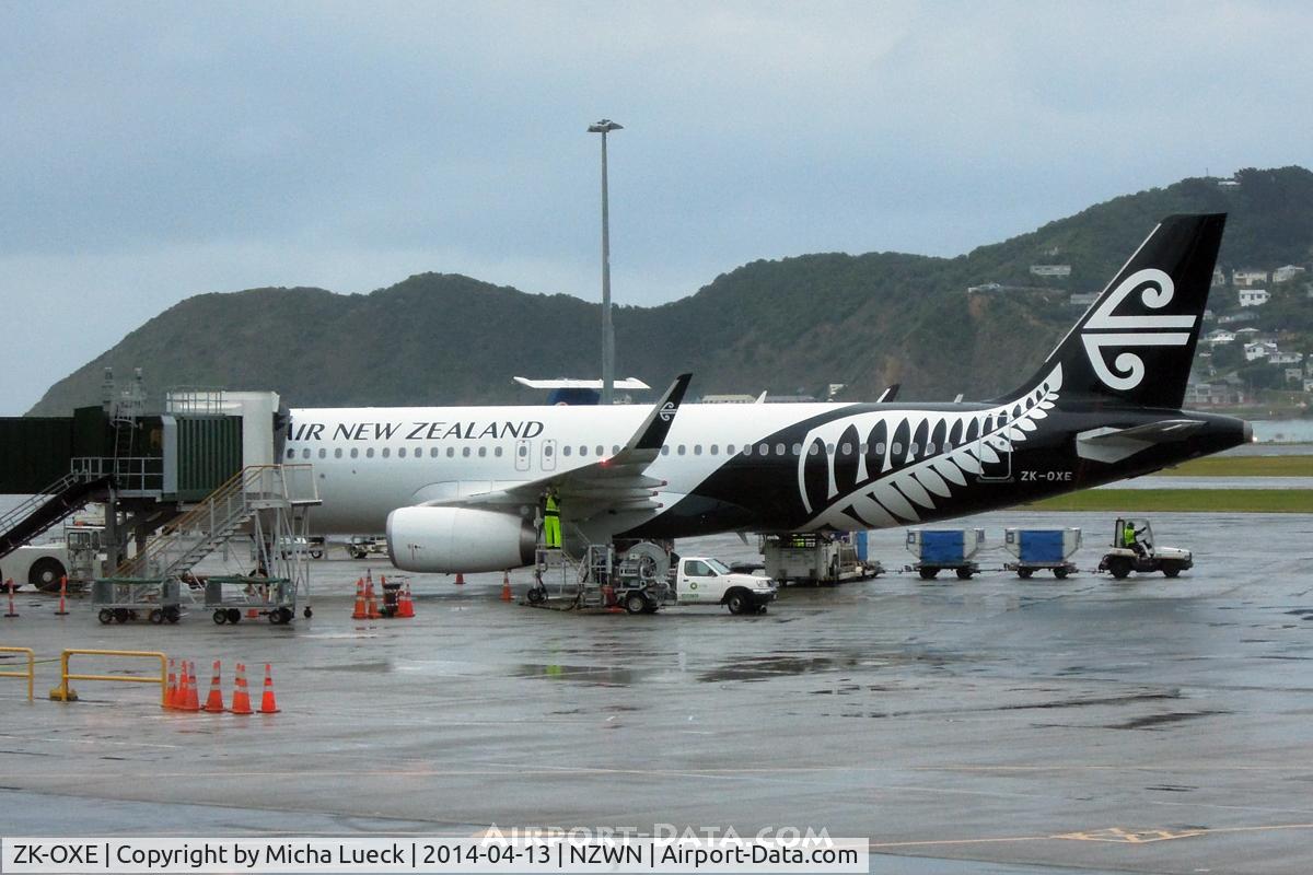 ZK-OXE, 2014 Airbus A320-232 C/N 5993, Brand new aircraft