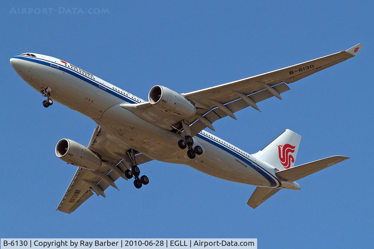 B-6130, 2008 Airbus A330-243 C/N 930, Airbus A330-243 [930] (Air China) Home~G 28/06/2010. On approach 27R.