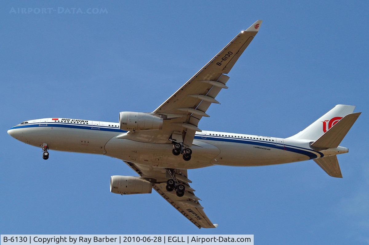 B-6130, 2008 Airbus A330-243 C/N 930, Airbus A330-243 [930] (Air China) Home~G 28/06/2010. On approach 27R.