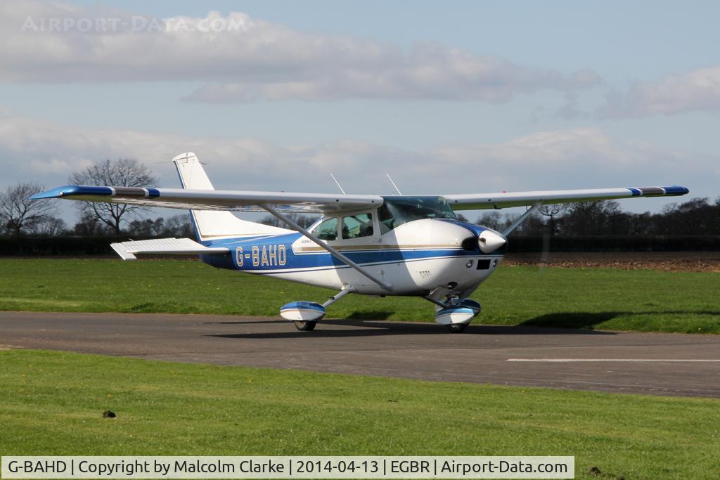 G-BAHD, 1972 Cessna 182P Skylane Skylane C/N 18261501, Cessna 182P Skylane at The Real Aeroplane Club's Early Bird Fly-In, Breighton Airfield, April 2014.