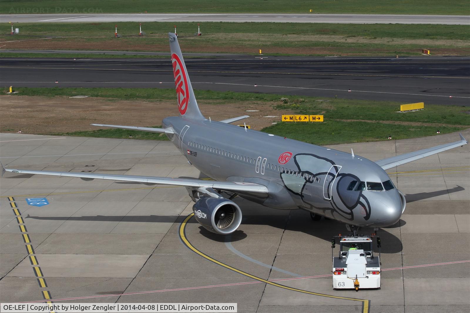 OE-LEF, 2010 Airbus A320-214 C/N 4368, Preparations for return flight to Vienna are running....