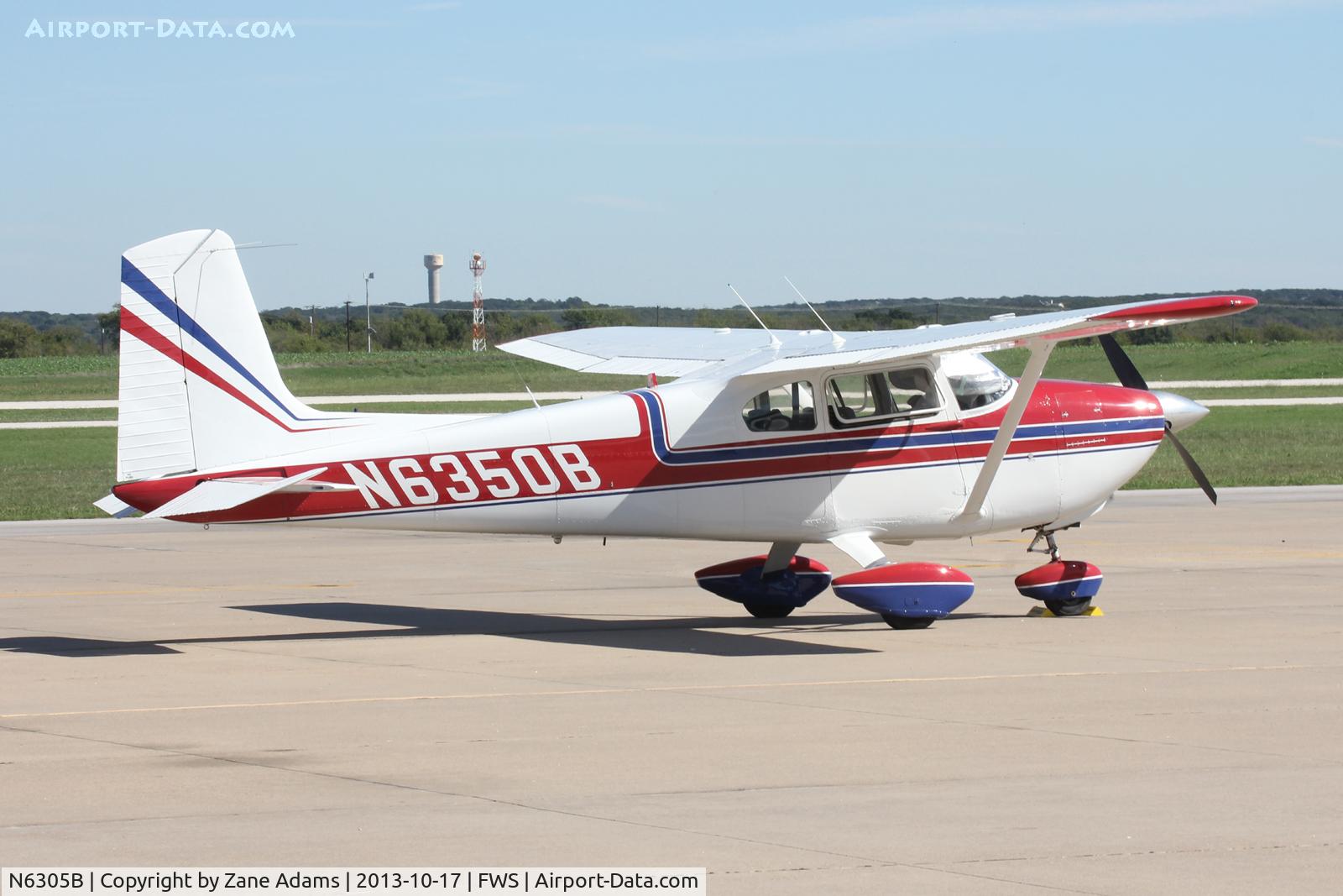 N6305B, 1957 Cessna 182A Skylane C/N 34205, At Fort Worth Spinks Airport