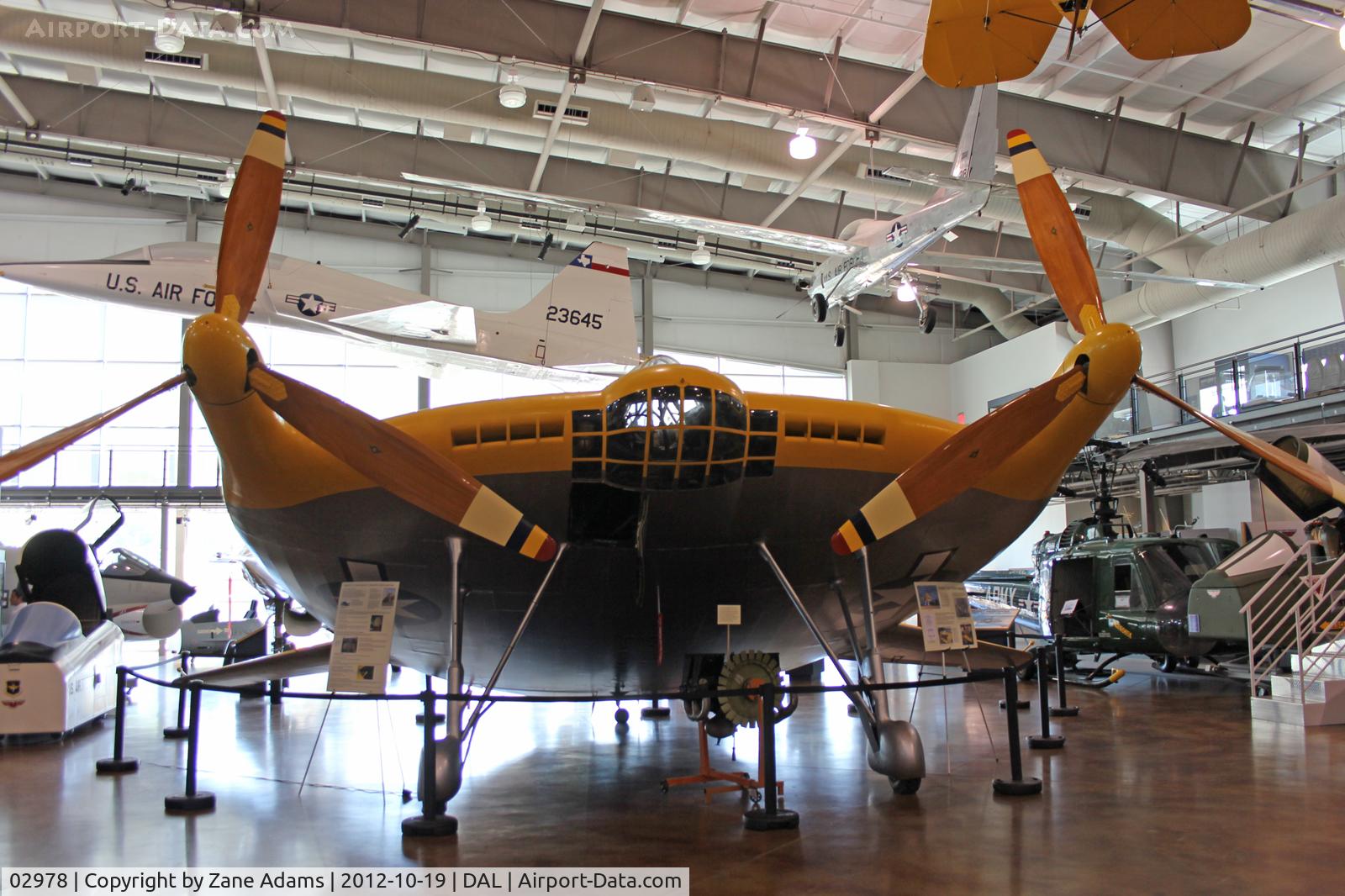 02978, 1942 Vought V-173 C/N 1, The Flying Pancake on display at the Frontiers of Flight Museum - Dallas, Texas
