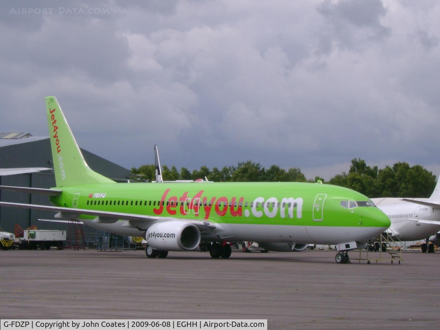 G-FDZP, 2007 Boeing 737-8K5 C/N 34692, Just painted and to be CN-RPG for Jet4You